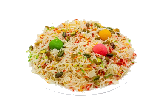 Zarda Rice at Desi Fusion Food Feltham