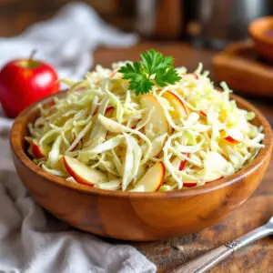 Apple & Cabbage Salad – A Crunchy, Zesty Delight
