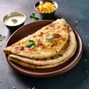 Egg Cheeze Paratha