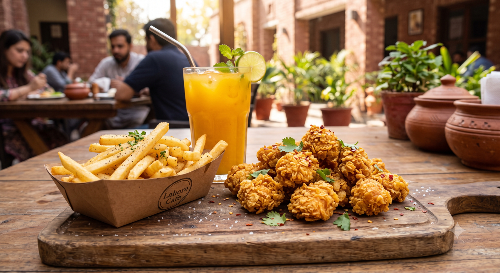 Chicken Popcorn Lunch Deal
