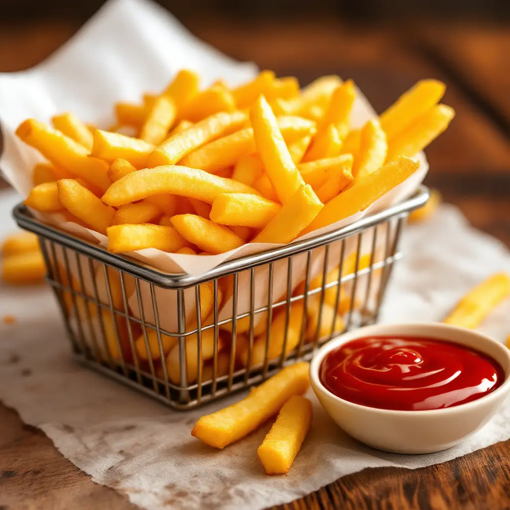Plain Fries – Golden Crisp Perfection